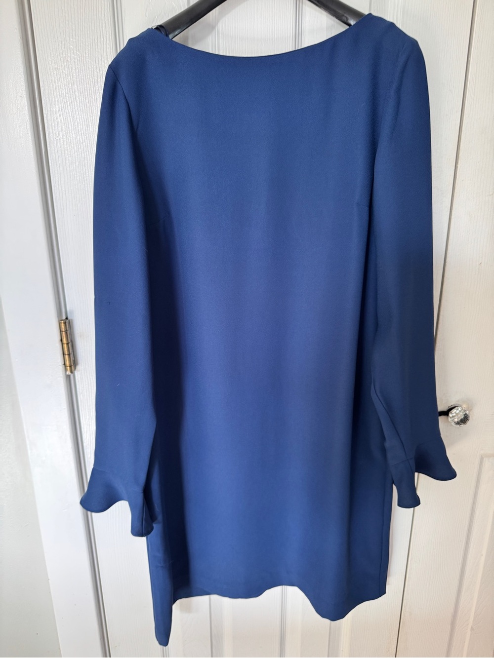 Banana republic ruffle cuff shift dress size 14
